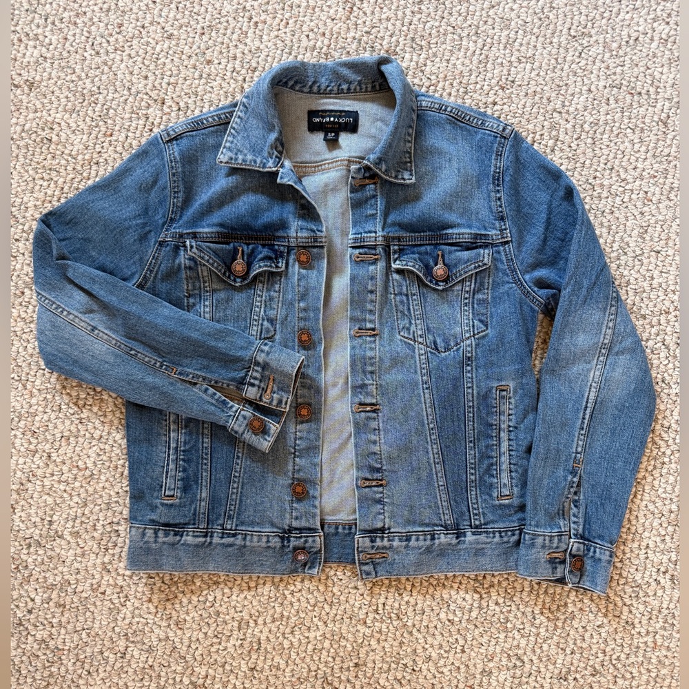 Lucky Brand Classic Blue Jean Jacket
